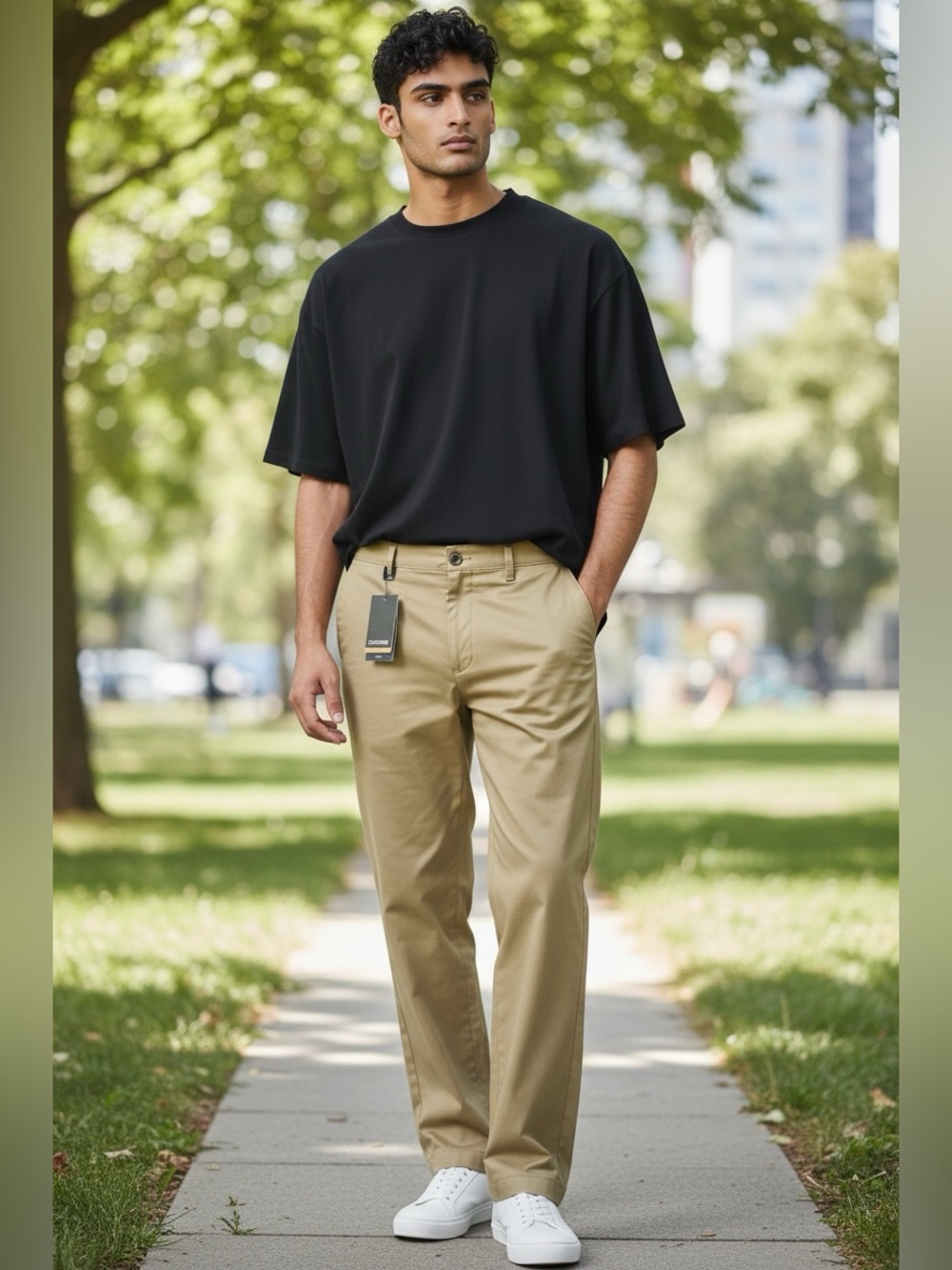 🫶🏻 Lee Custom Fit Flat Front Straight Fit Pants 40 x 32